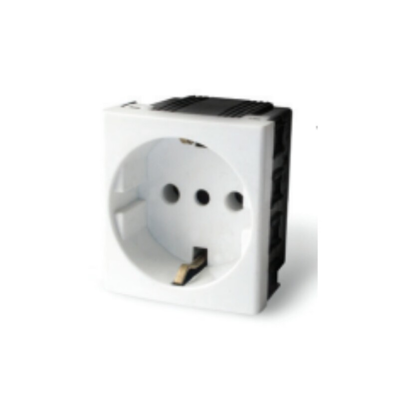 TOMA SCHUKO BLANCO SISTEMA MODULAR - LM TOMA SCHUKO BLANCO SISTEMA MODULAR - LM