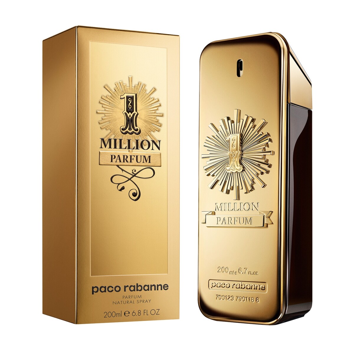 Perfume Rabanne One Million Parfum Edp 200ml + Obsequio 