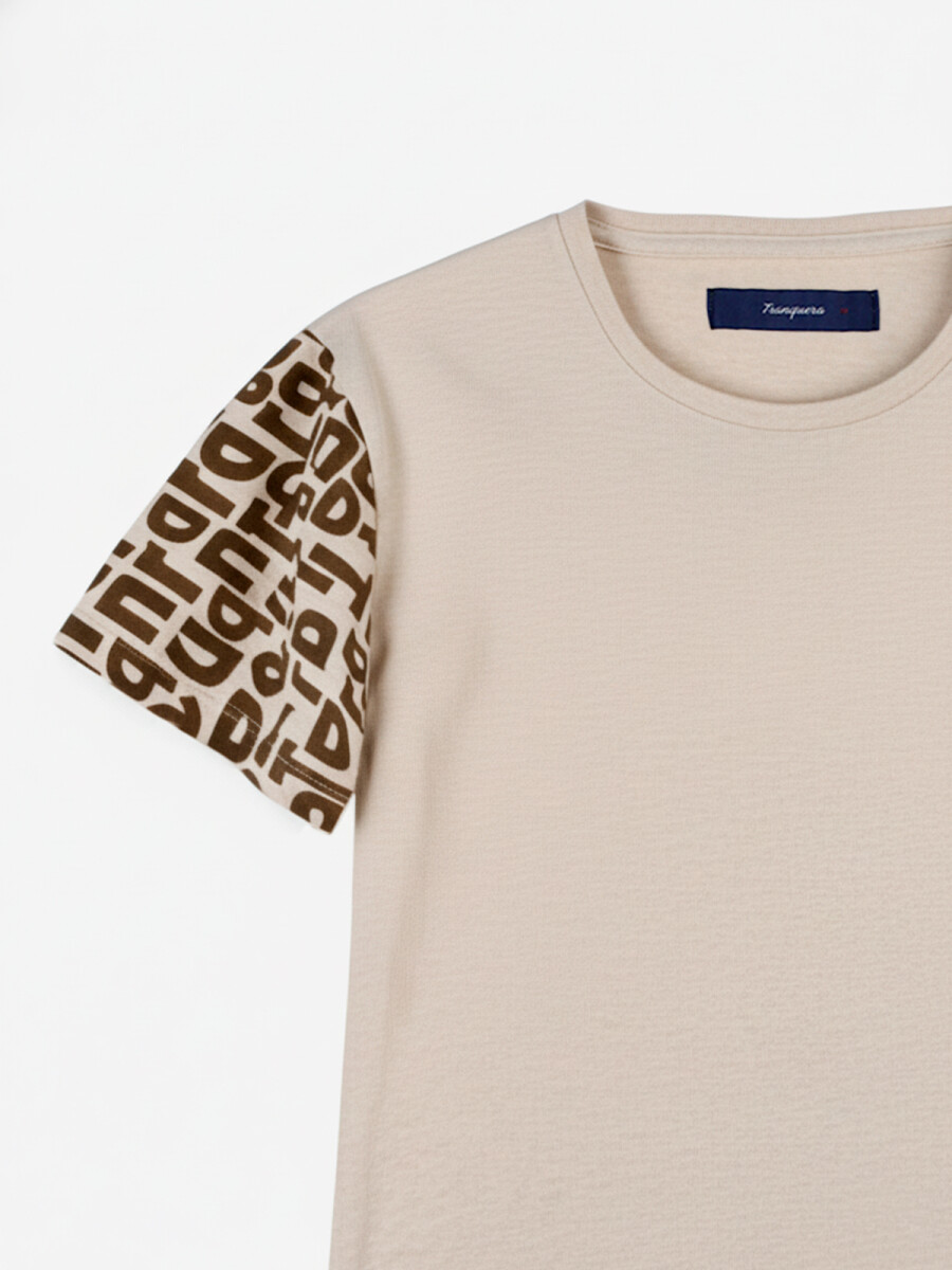 Remera Riviera - Beige 