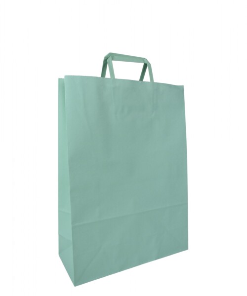 Bolsa lisa acuario 30x12x41 cm PASTEL AQUA