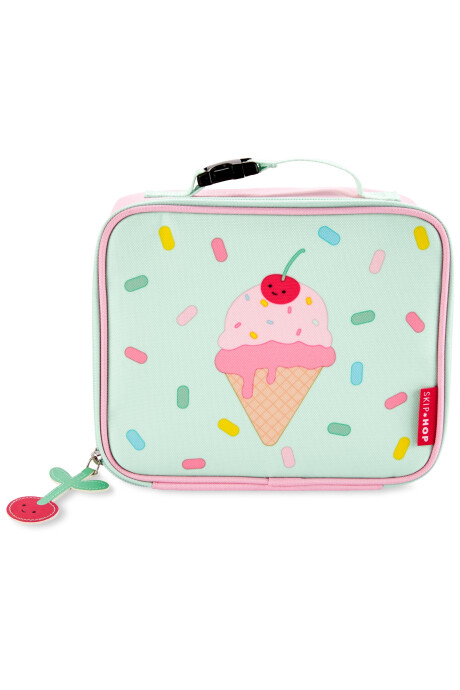 Lonchera aislante, diseño helado Sin color