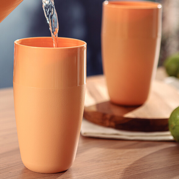 Vaso plástico 415 ml. "MIX COLOR" -TRAMONTINA TN9850