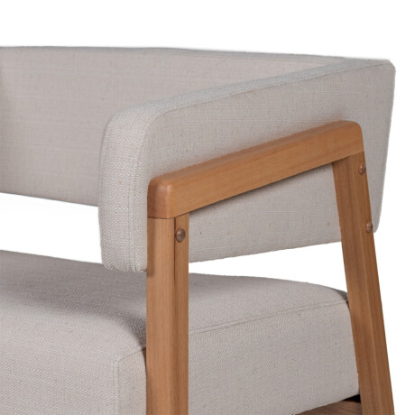 Butaca Bria - Tela Rústica 218-G2 (Cruda)