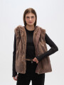 Chaleco Chery Taupe / Mink / Vison