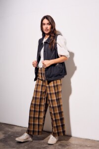 Chaleco Denim Jean Gris