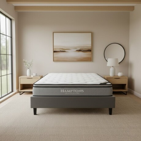 Sommier plaza y media Hamptons Hybrid Ruthenium Sommier plaza y media Hamptons Hybrid Ruthenium