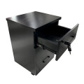Cajonera con llave 3 Cajones Negro