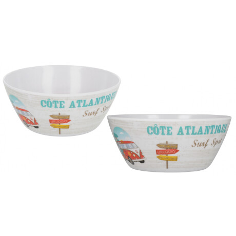 Bowl de melamina para ensalada Linea Cote Atlantique Bowl de melamina para ensalada Linea Cote Atlantique