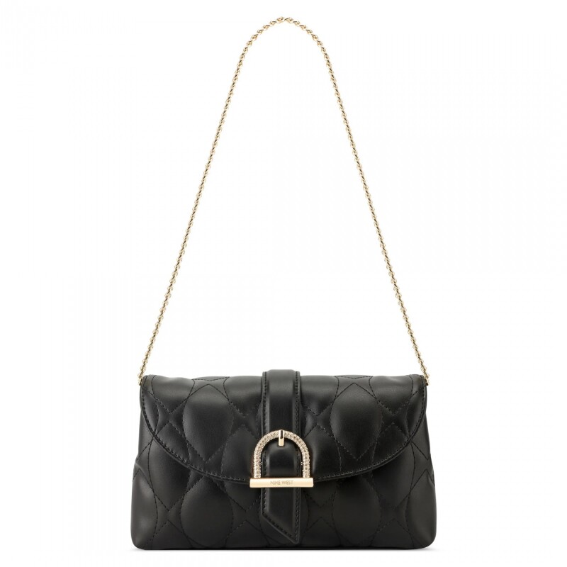 Shoulder Bag Graciela Flap Black