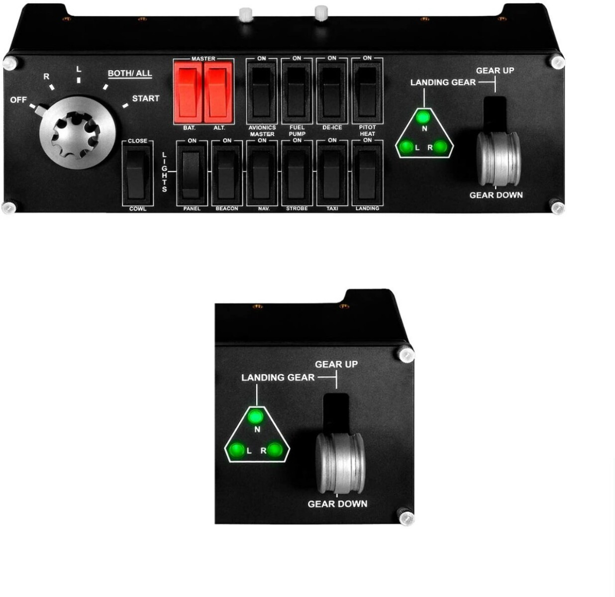 Logitech Saitek Pro Flight Switch Panel Simulador De Vuelo 