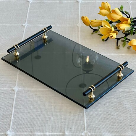 Bandeja Vidrio Rectangular Decorativa 35cm x 22cm Bandeja Vidrio Rectangular Decorativa 35cm x 22cm