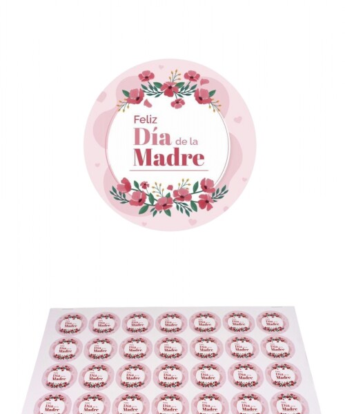 Stickers día de la madre plancha DISEÑO 6