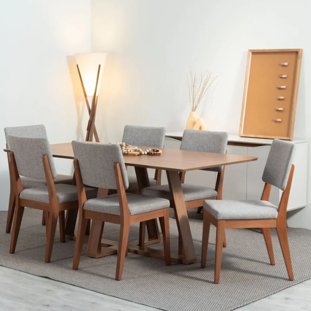Mesa de comedor Avena - 1.6 - Linea Mónaco Mesa de comedor Avena - 1.6 - Linea Mónaco