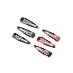 SCUNCI HEBILLAS TIC TAC 6 PZAS BLISTER única