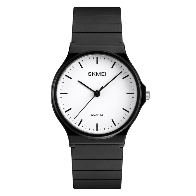 Reloj Skmei 1419BKWT negro con esfera blanca Negro