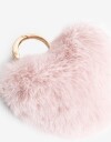 Llavero Cozy Llavero Y Bag Charm Corazón - Combinacion Bicolor