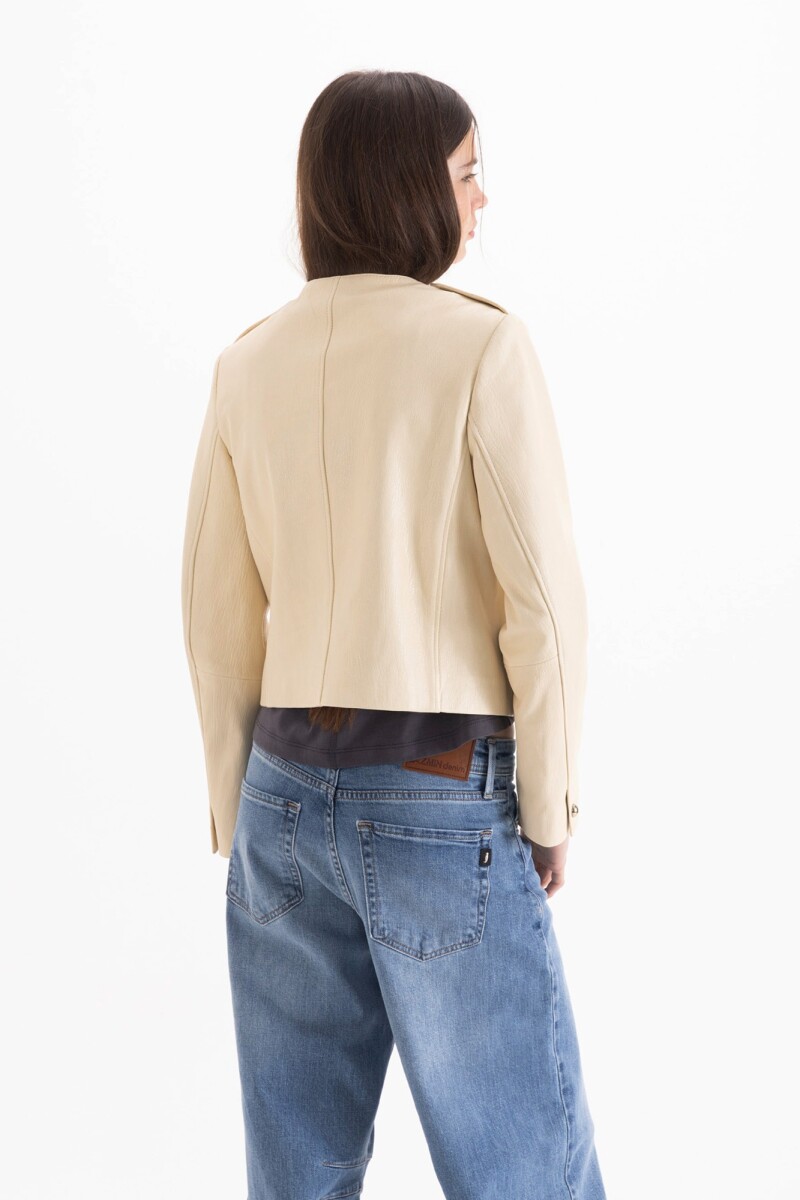 CHAQUETA NET Beige