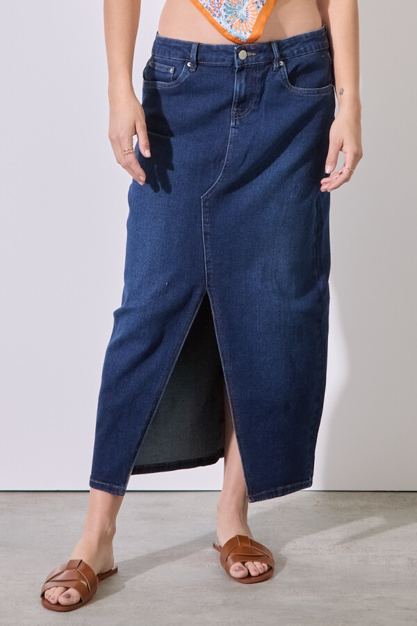 Falda Denim JEAN OSCURO