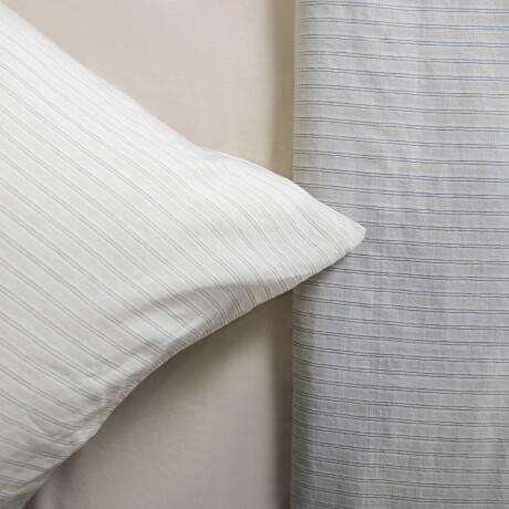 JGO SÁBANAS STRIPE, 2 PLAZAS ALGODON 180H GARMENT WASHED