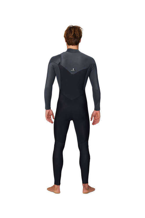 Hyperfreak 4/3+ mm - Chest Zip Full Wetsuit Black Graphite