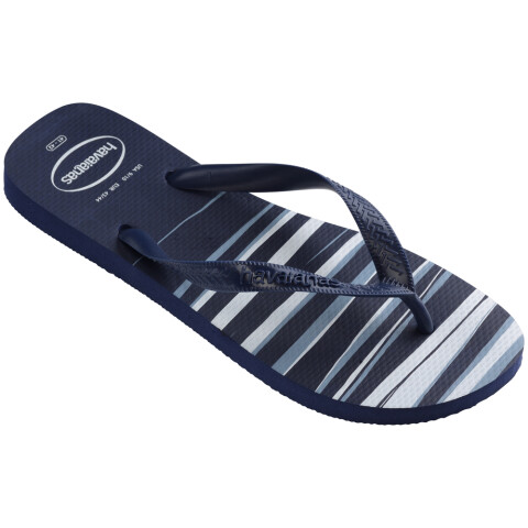 Sandalias Havaianas Top Basic Hombre Marino/Marino/Blanco