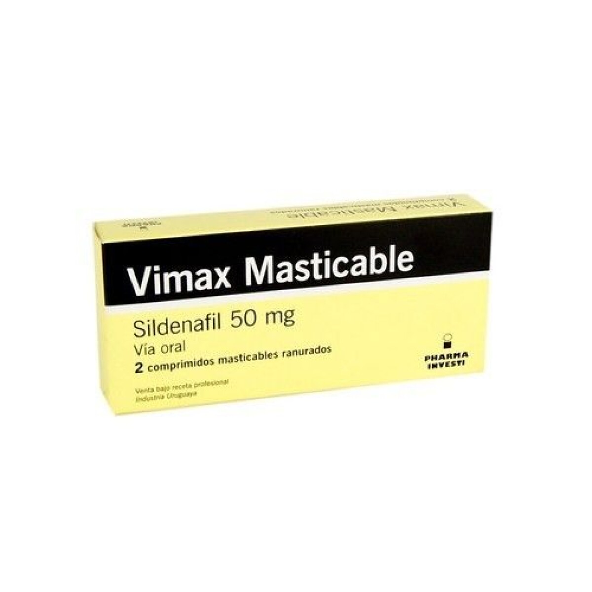Vimax masticable 50 mg 2 comp 