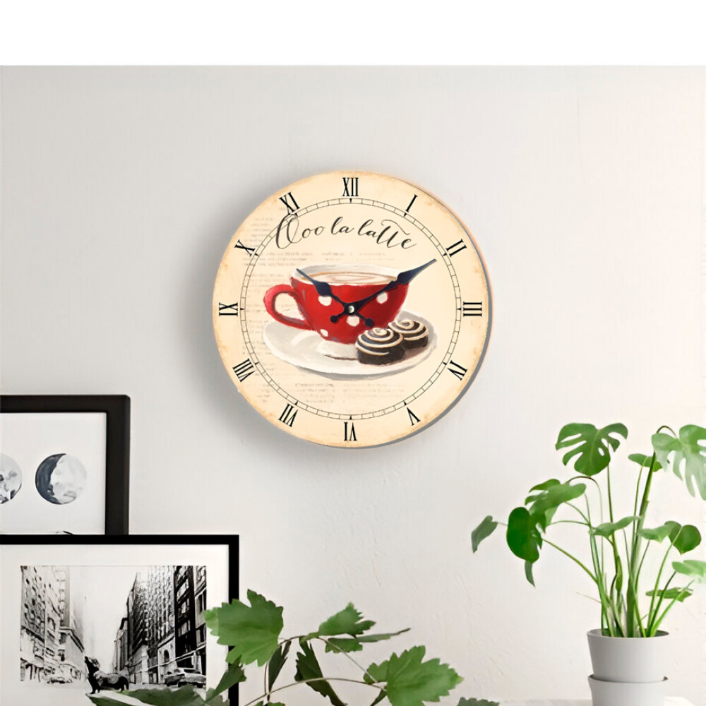 Reloj de Pared - Taza y Galletas Reloj de Pared - Taza y Galletas