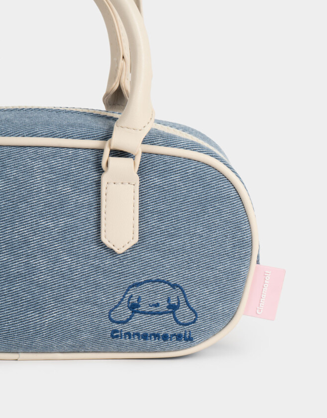 Marroquinería Licencias Cartera Bowling Denim "cinnamoroll" - Combinacion Multicolor