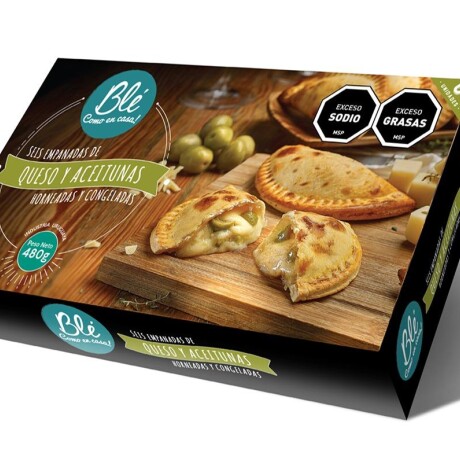 EMPANADAS DE QUESO Y ACEITUNAS X6 BLE EMPANADAS DE QUESO Y ACEITUNAS X6 BLE