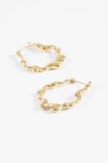 Aros texture irregular dorado