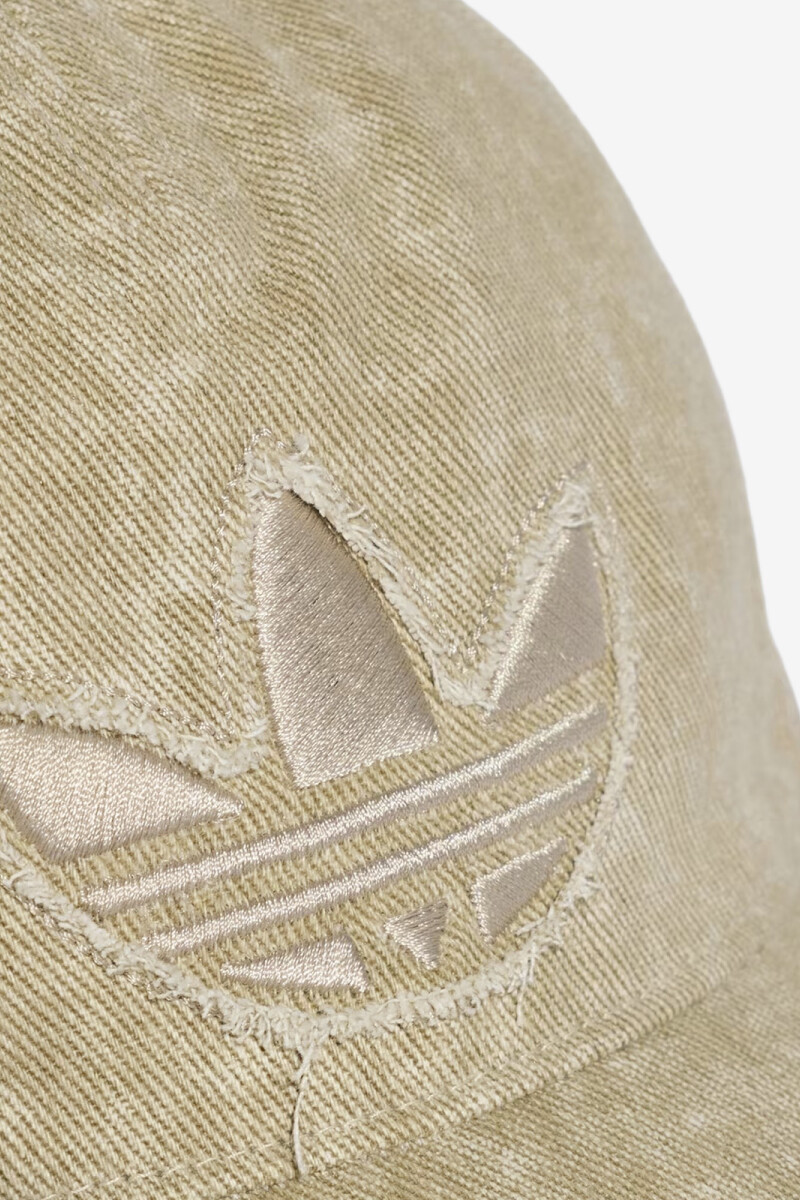 GORRA DE DENIM LAVADO Beige