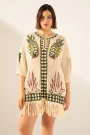Poncho Anana Multicolor
