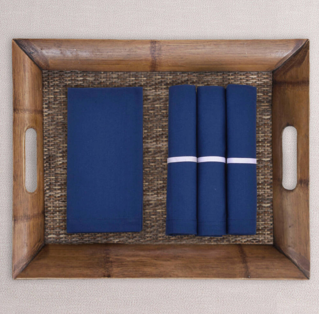 Set x4 Servilletas - Azul 