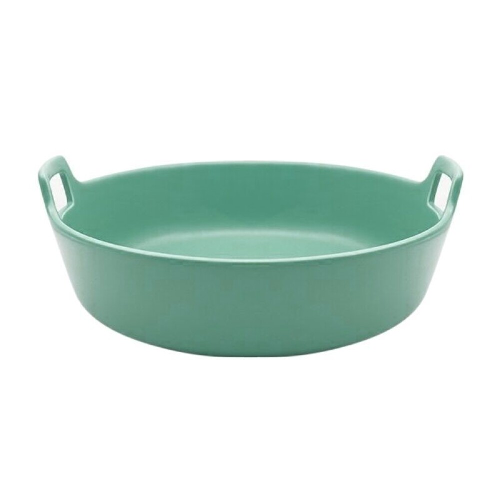 Bowl C/Asas Cerámica Verde Mate BOWL C/ASAS CERAMICA VERDE MATE