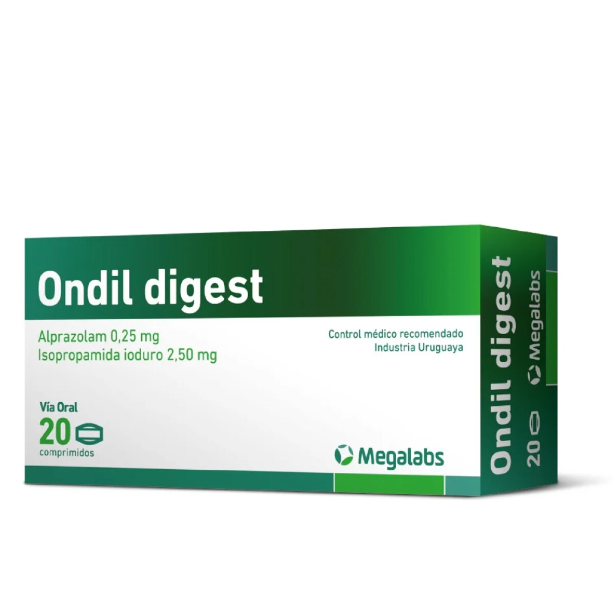 Ondil Digest 20 Comprimidos 