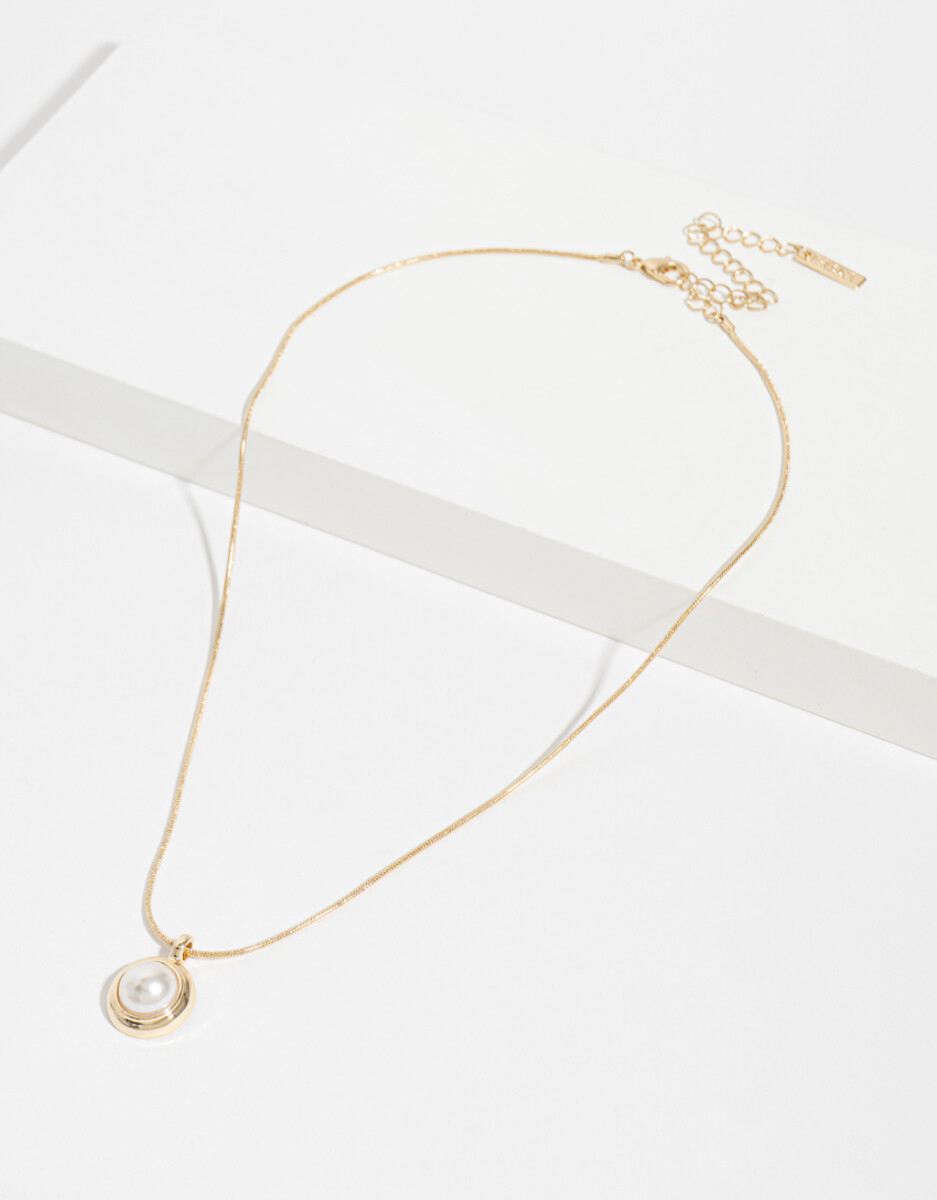 Collar Con Perla 
