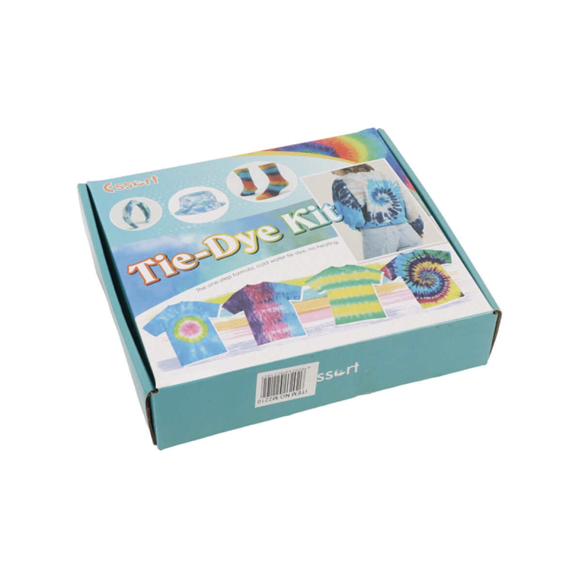 Kit artistico para hacer remeras tie dye 