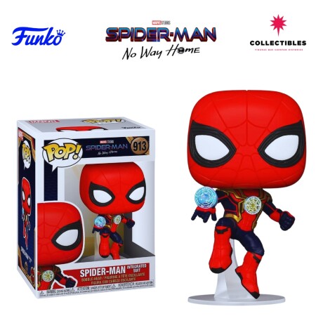 FUNKO POP! SPIDERMAN NO WAY HOME - SPIDER INTEGRATED SUIT (913) FUNKO POP! SPIDERMAN NO WAY HOME - SPIDER INTEGRATED SUIT (913)