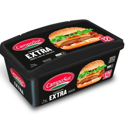 HAMBURGUESA EXTRA X12 CAMPOSUR HAMBURGUESA EXTRA X12 CAMPOSUR
