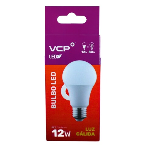 LAMPARA LED BULBO 12W E27 3000K LAMPARA LED BULBO 12W E27 3000K