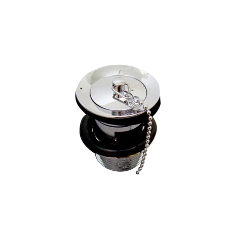 Valvula Con Tapon Y Desborde Cromada 000