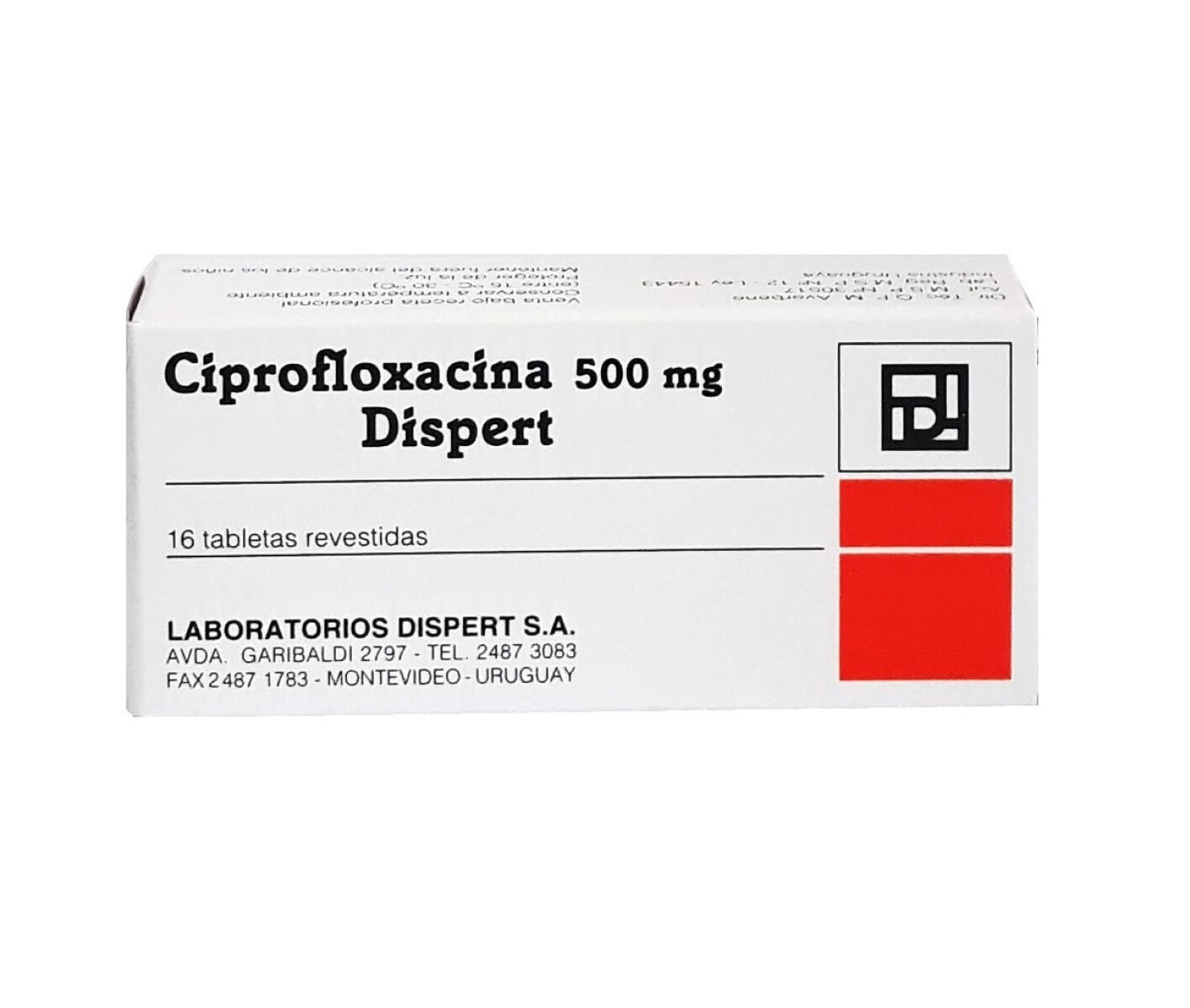 Ciprofloxacina 500 Mg. 16 Comp. 