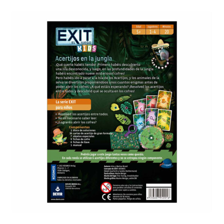 Exit Kids: Acertijos en la jungla [Español] Exit Kids: Acertijos en la jungla [Español]