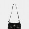 Bandoleras Noche Cartera Formato Baguette - Negro