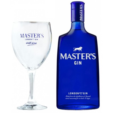 Pack Masters Gin London Dry 700ml + Copa Pack Masters Gin London Dry 700ml + Copa