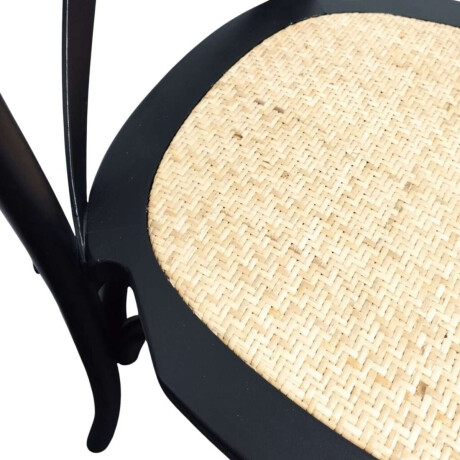 Silla de Comedor Vienesa Negro