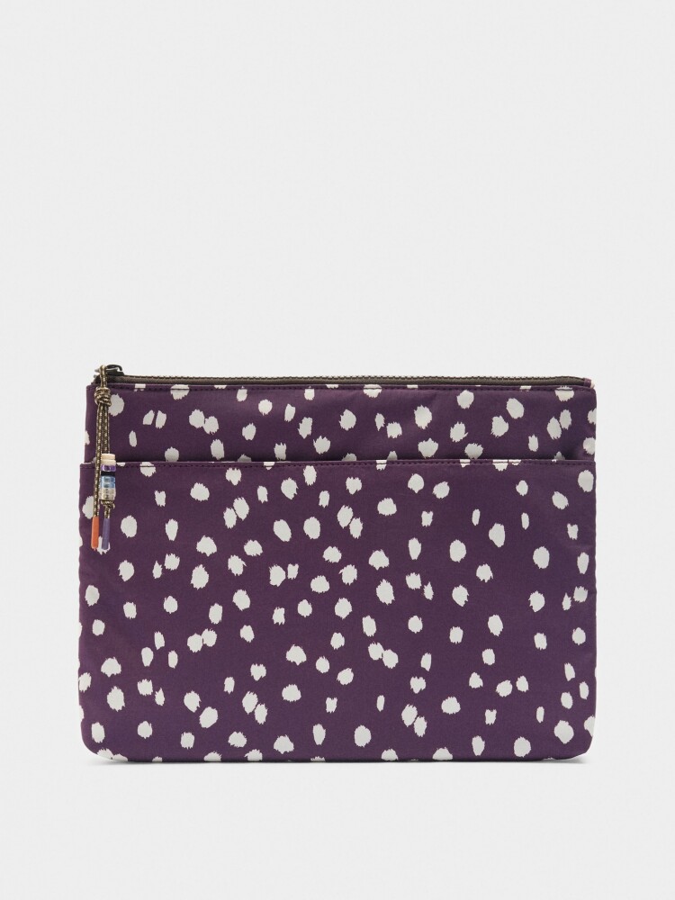 Funda Estampada De Nylon Para Tablet 13" multicolor