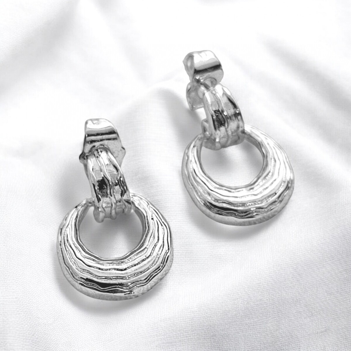 Caravanas Lean - Plateado 