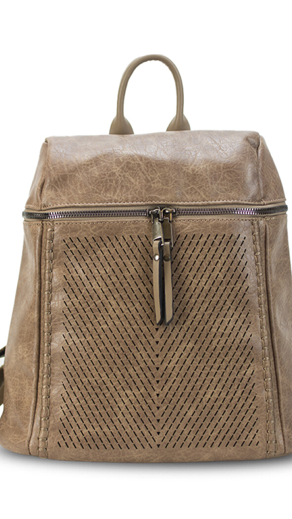 MOCHILA SANTORINI ALMENDRA