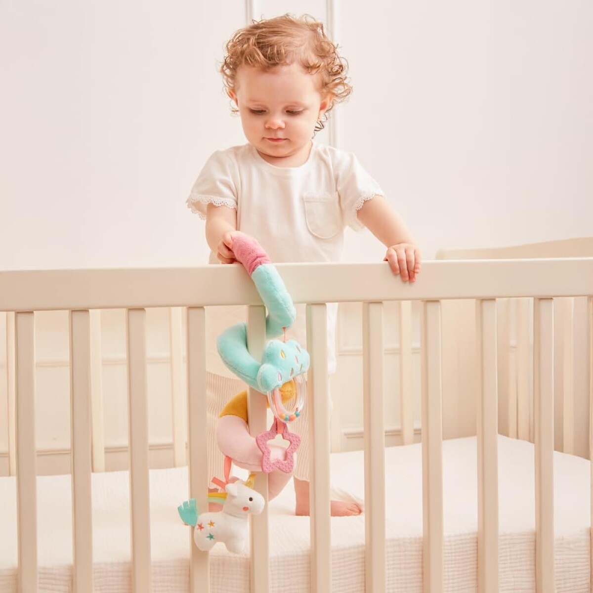 Colgante movil espiral con mordillos - Magic Unicornio 